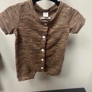 Brown baby boys jumpsuit